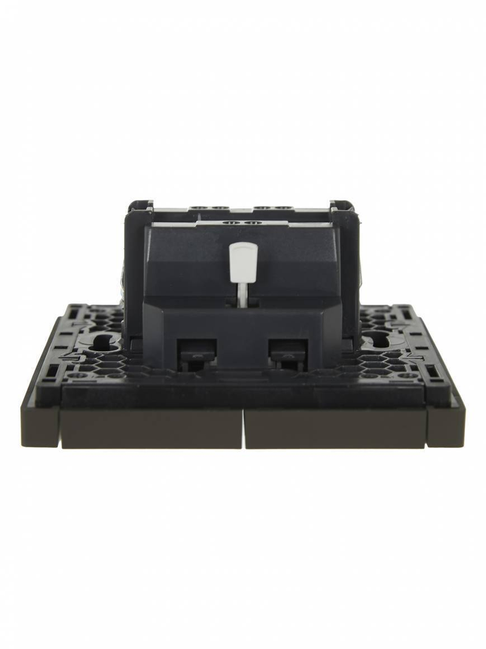 FORTE&PIANO Выключатель 2-клавишный 10А FP305 серый IEK