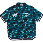 A Bathing Ape Bathing Ape Shirts Button Moderate Polyester Regular Straight Fit Summer 0zxsrm314321q