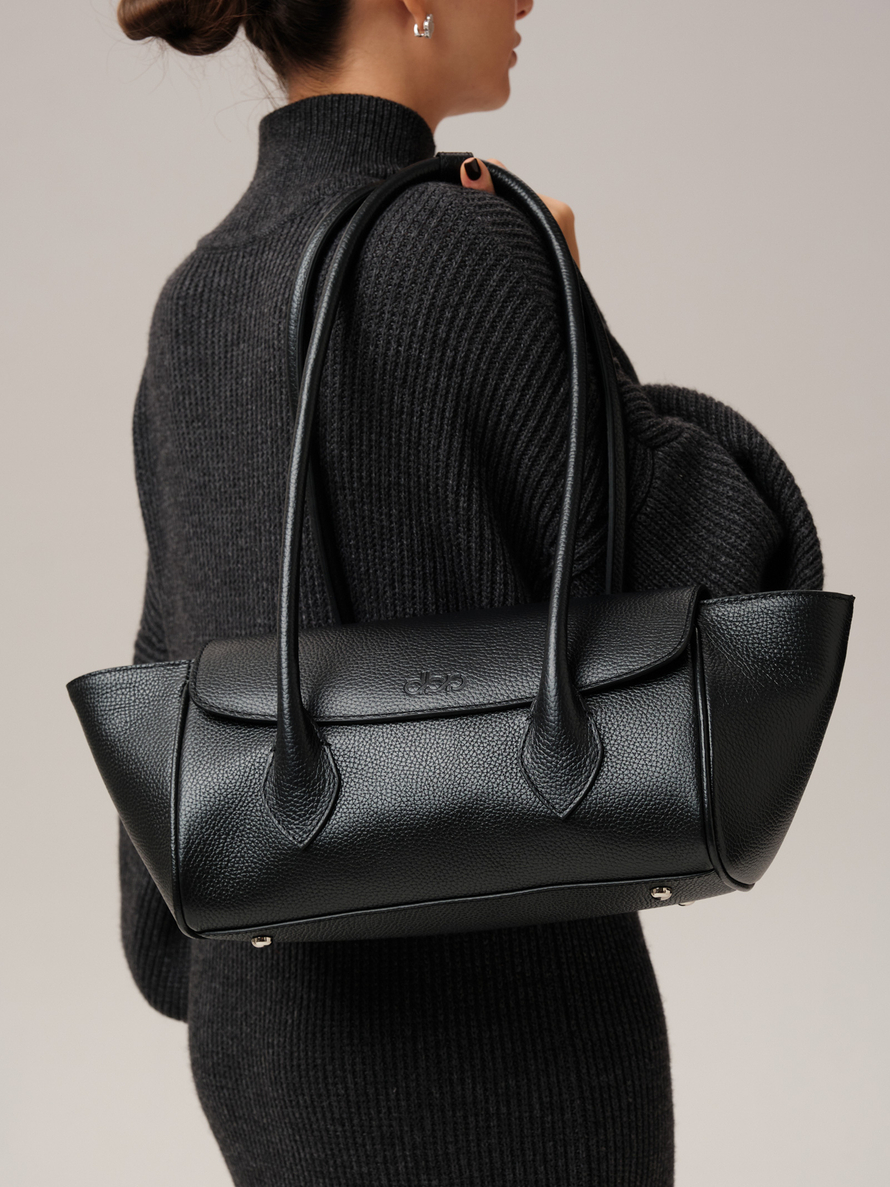 Кожаная сумка DBR 31341 черный