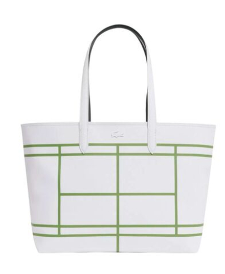 Спортивная сумка Lacoste Anna Reversible Zipped Tote - white