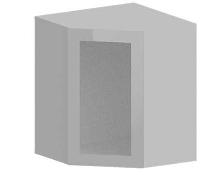 Кухня Модуль ШВУС 590 Графит / Белый Софт