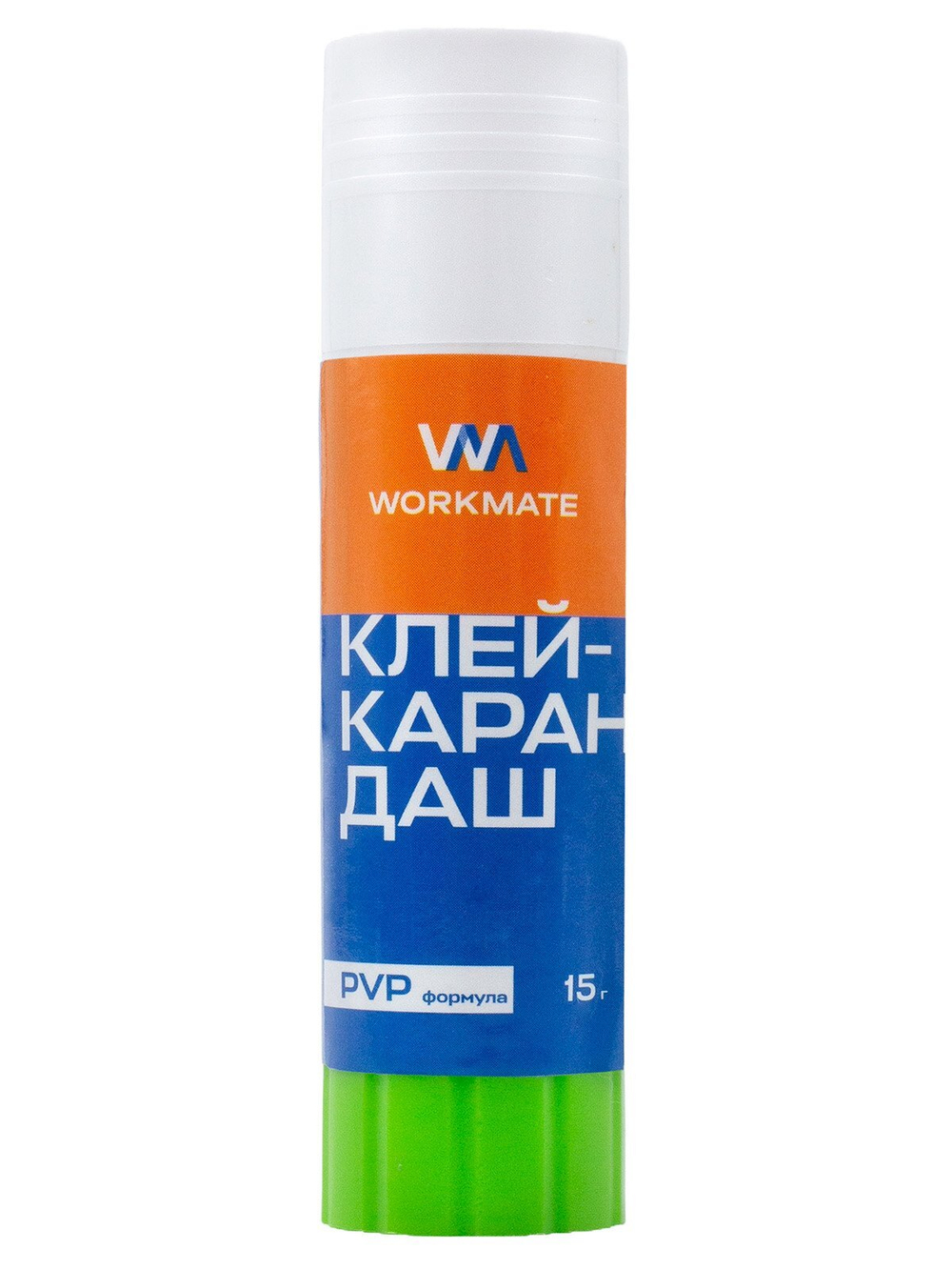 Клей-карандаш Workmate, PVP, 15 г,  улучшенная формула