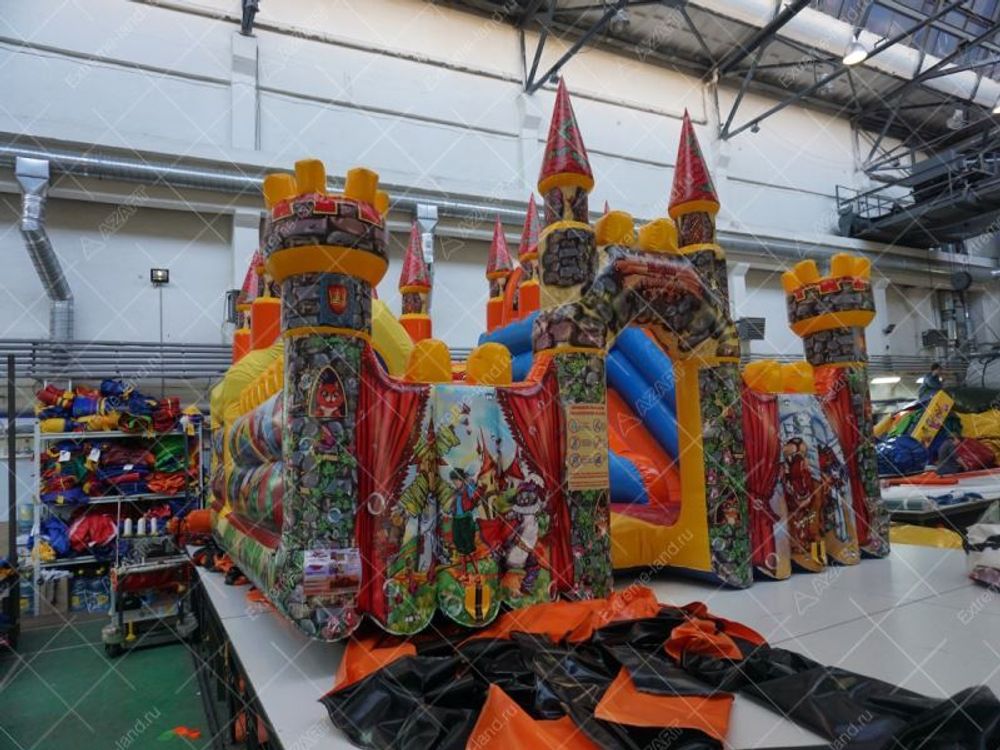 Батут "Кот в сапогах"