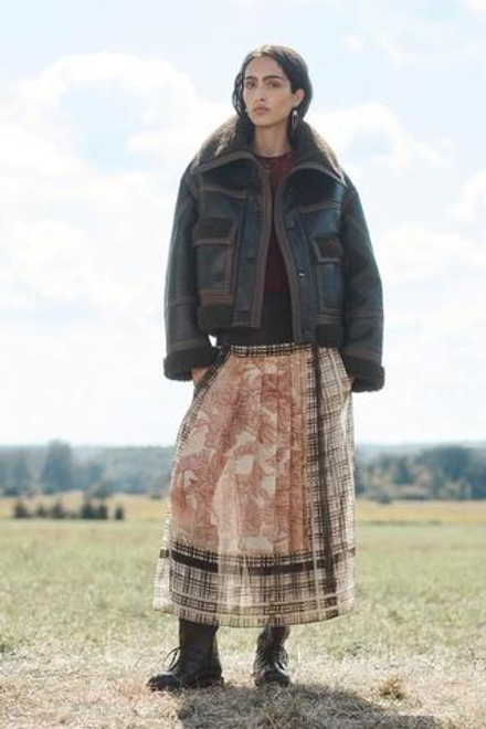 ZARA ЮБКА-ПЛИССЕ, С ПРИНТОМ