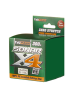 Плетеный шнур для рыбалки TauMANN Sonar PE X4 150m #1.2 (0.18mm) Yellow