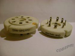 ПЛК50 панель ламповая керамическая для радиолампы ГУ50 купить