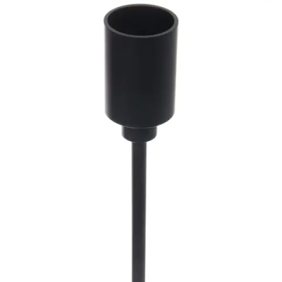 Подсвечники «THE BLACK HEART» 8*8*23/28/32 см (набор 3 шт), Черный