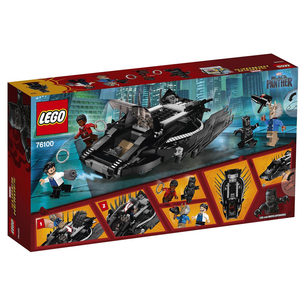 LEGO Super Heroes: Нападение Королевского Когтя 76100 — Royal Talon Fighter Attack — Лего Супергерои Марвел