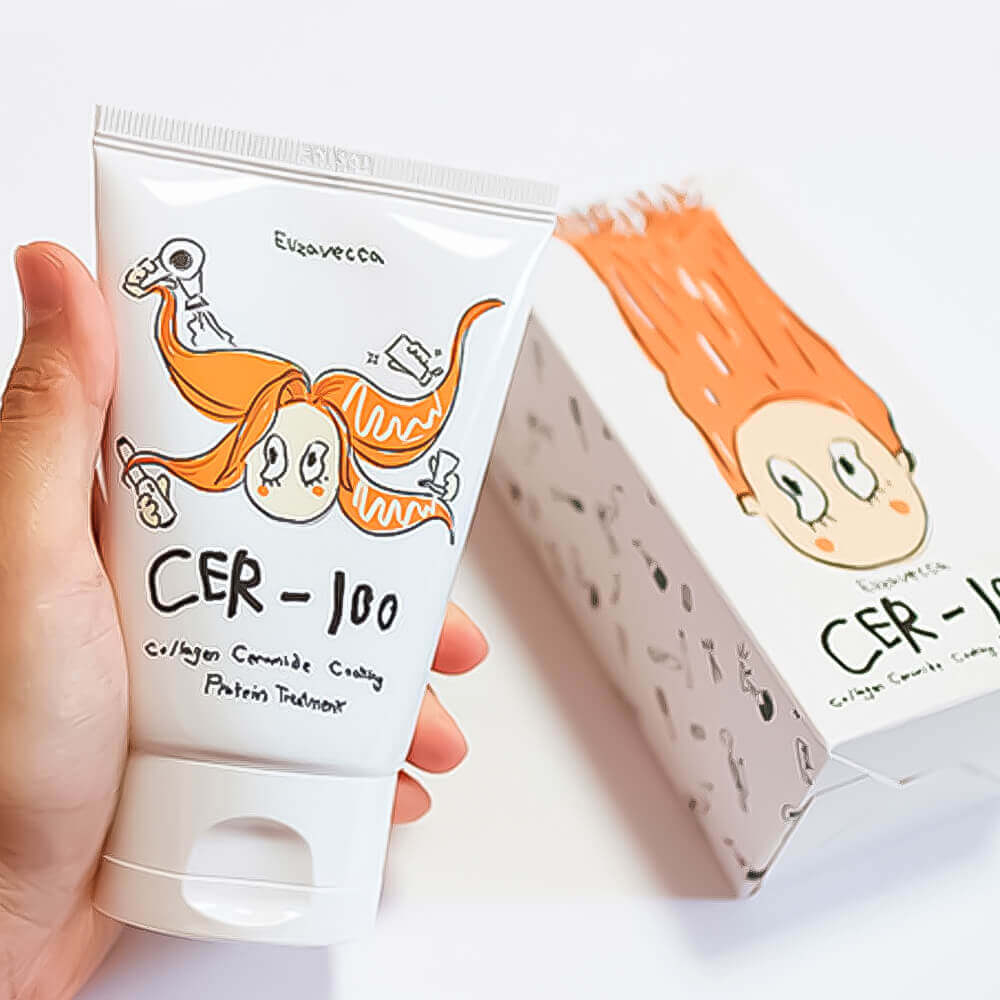 Коллагеновая маска для волос Elizavecca CER-100 Collagen Ceramid Coating Protein Treatment