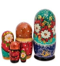 Народные промыслы МР-24/ 60-C Матрешка 5м «Анастасия с котом»