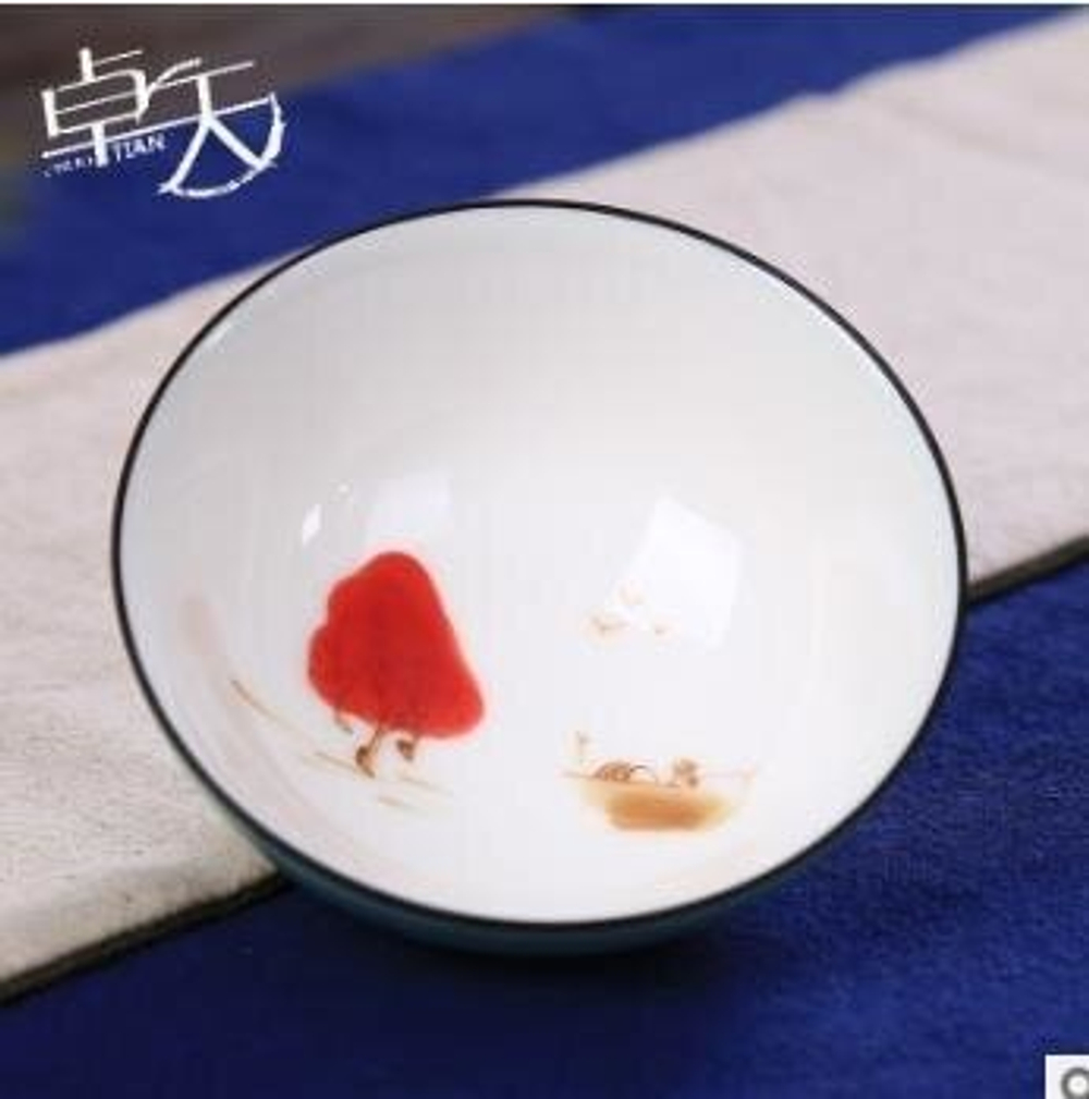 242078 Пиала Сезоны "Осень", 50 мл, фарфор