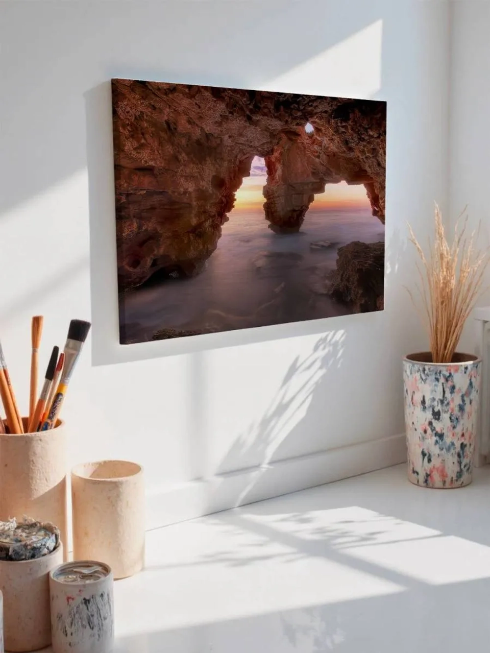 Картина на стену 40 X 50 Морские пещеры
