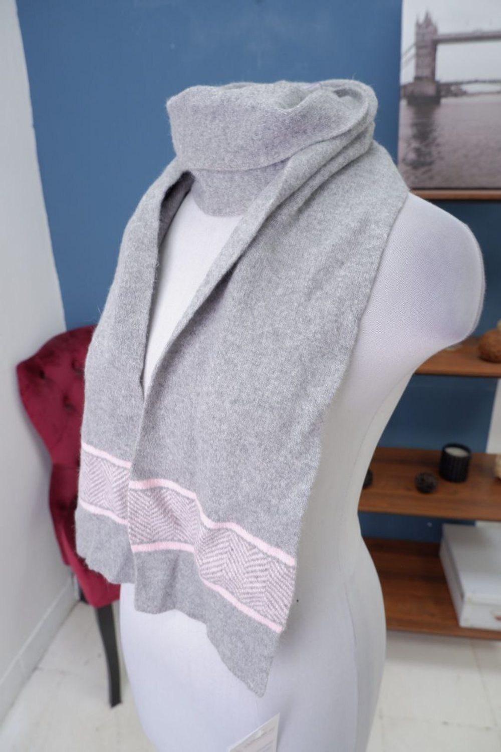 Шарф из шерсти