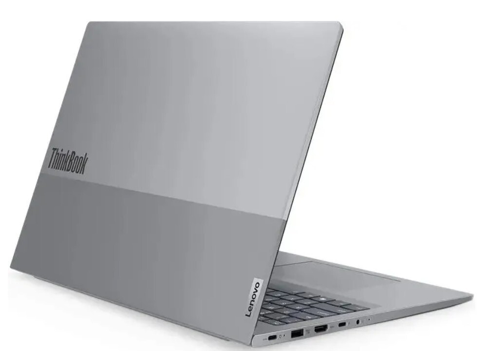 Ноутбук  Lenovo ThinkBook 16 G6 IRL 16 ", Core i7, 16 Гб RAM, 512 Гб SSD, Iris Xe Graphics, Серый