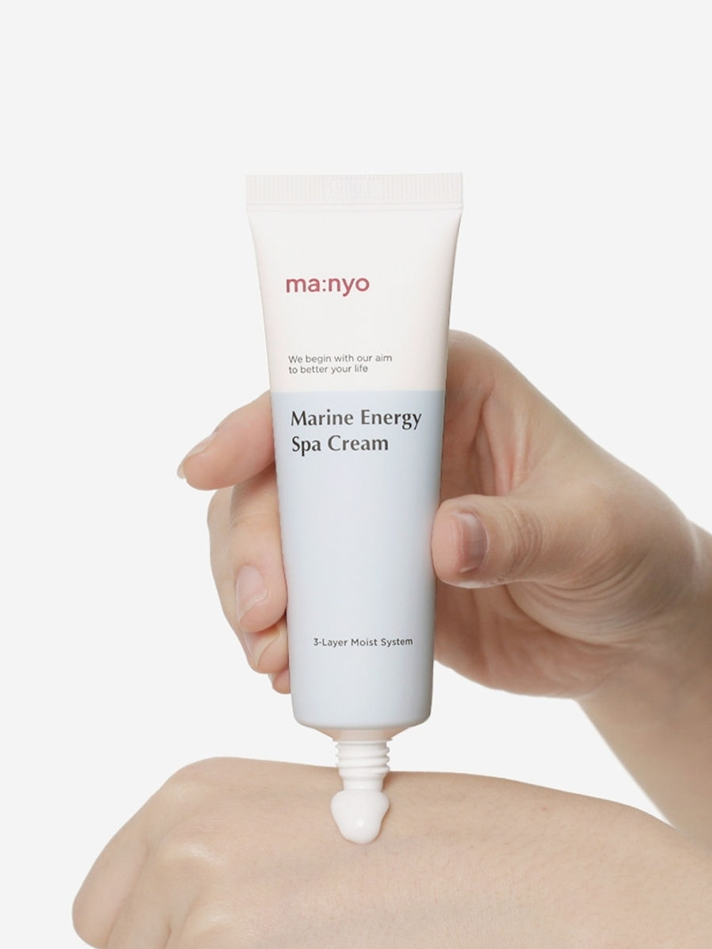 Manyo Marine Energy Spa Cream ультраувлажняющий крем с морскими минералами для сухой и обезвоженной кожи