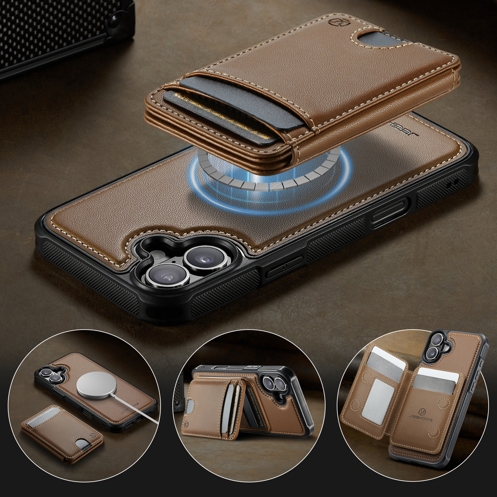 Чехол CaseMe Cardholder 2 in 1 iPhone 17