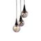 Подвесная люстра Lumina Deco Rocherro LDP 11191-3 BK