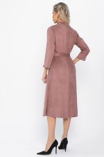 Платье замшевое Дарьяна НЬЮ (пыльная роза) П14651-18М LT Collection