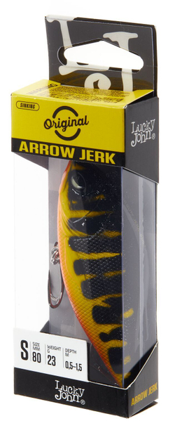 Воблер тонущий LJ ORIGINAL ARROW JERK 8 см, цвет 035