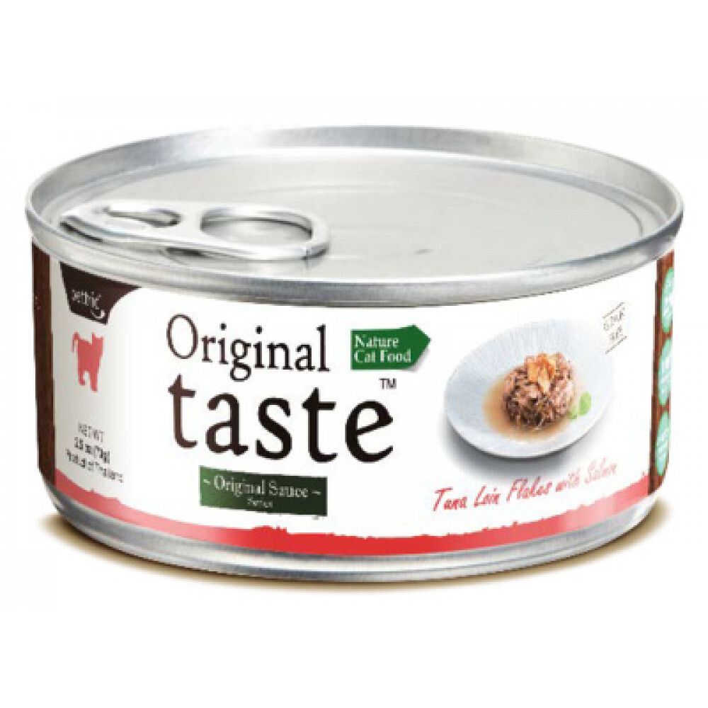 Pettric Original Taste - Консервы для кошек Тунец с Лососем в соусе, 70гр