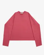 Лонгслив One Two Logo роза барокко