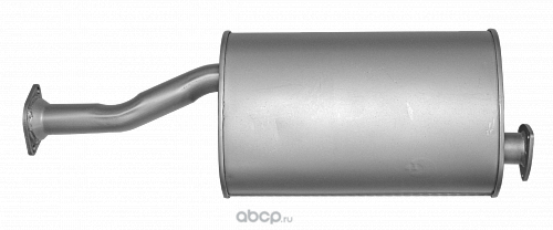 Глушитель /УАЗ 3160 Хантер/ дв.409, фланец на 3 болта (Автоглушитель)