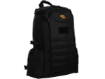 Рюкзак ShotTime тактический Tactical 30л, полиэстер 600D, MOLLE, чёрный, ST-BP-122 55-BK