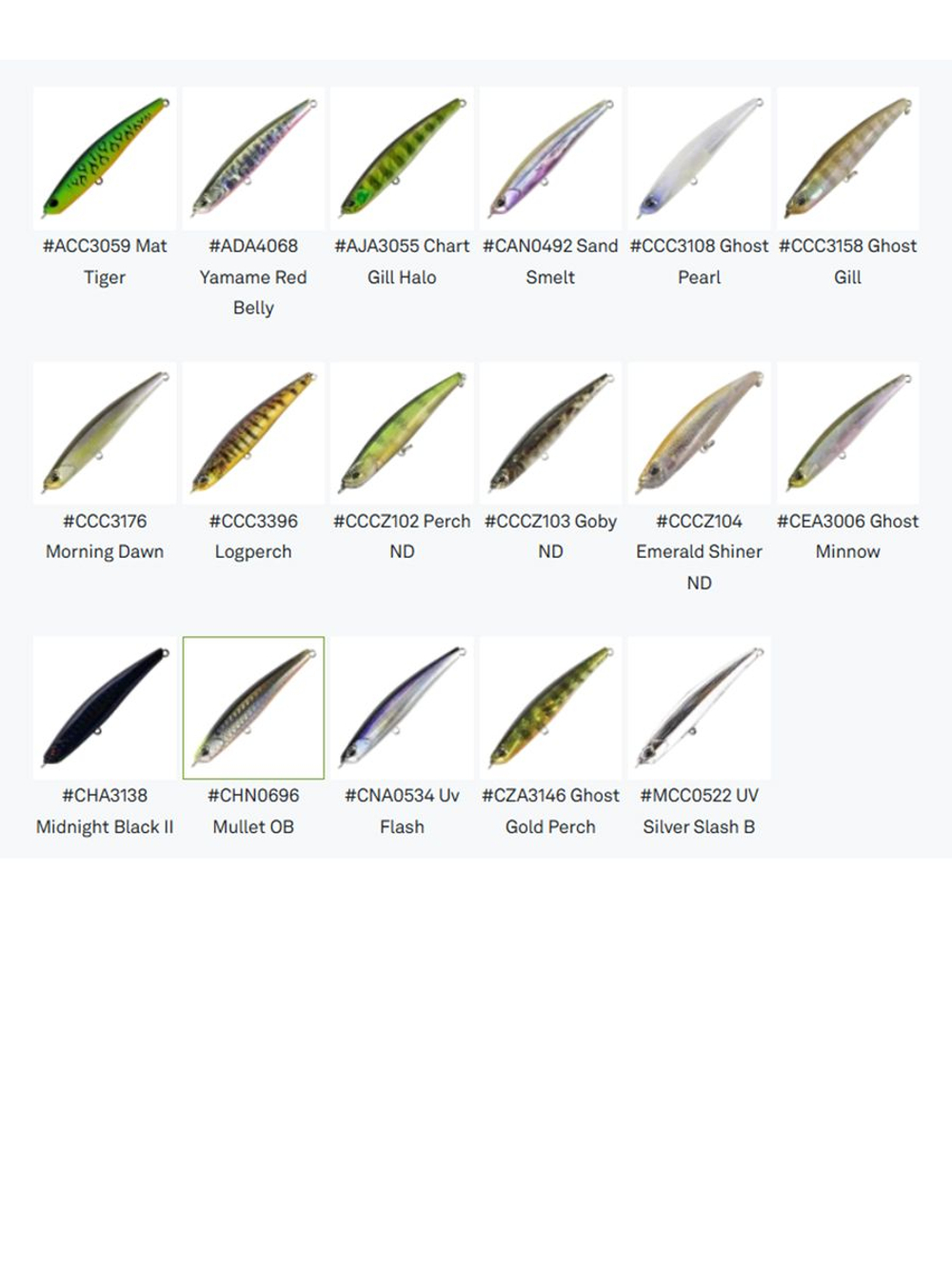 Воблер DUO Bay Ruf Seek 108 S Limited, ACC0772 Parrot OB, 108 мм, 26 г, тонущий, стикбейт