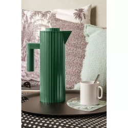 Alessi - Термокувшин Plisse 1л зеленый / артикул   MDL12GR  / GTIN 8003299471997