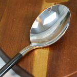 Ложка столовая "Моник блэк" 19,5см 6,5мм