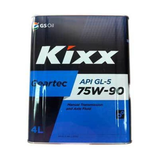 Kixx GEARTEC GL-5 75W-90 трансмиссионное масло МКПП (4 Литра)