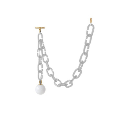 Pendant design lamp  Cerine Swagged Pendant by Trueing Studio (White)