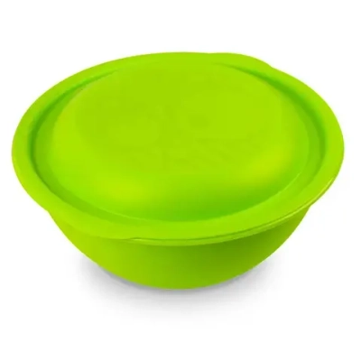 Миска салатница 3л с крышкой Мятная (комплект 36 шт)