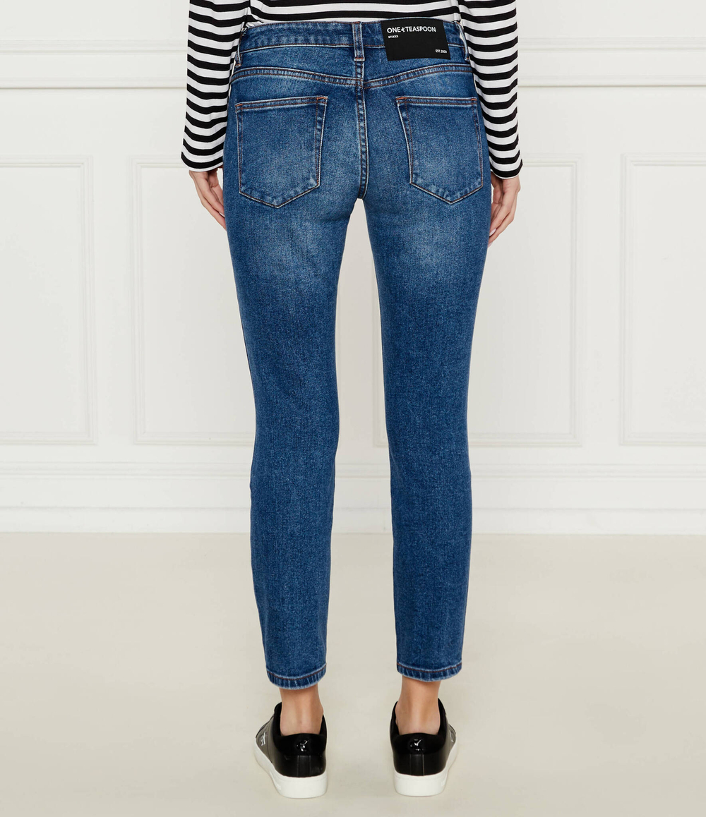 Джинсы One Teaspoon - голубой(26586)