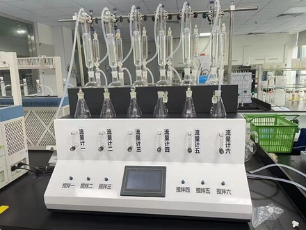 Sulfur Dioxide Distillation apparatus(6-hole)