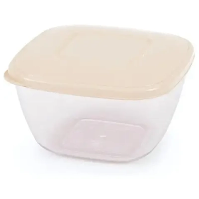 Емкость для СВЧ 0,8л (бежевый)