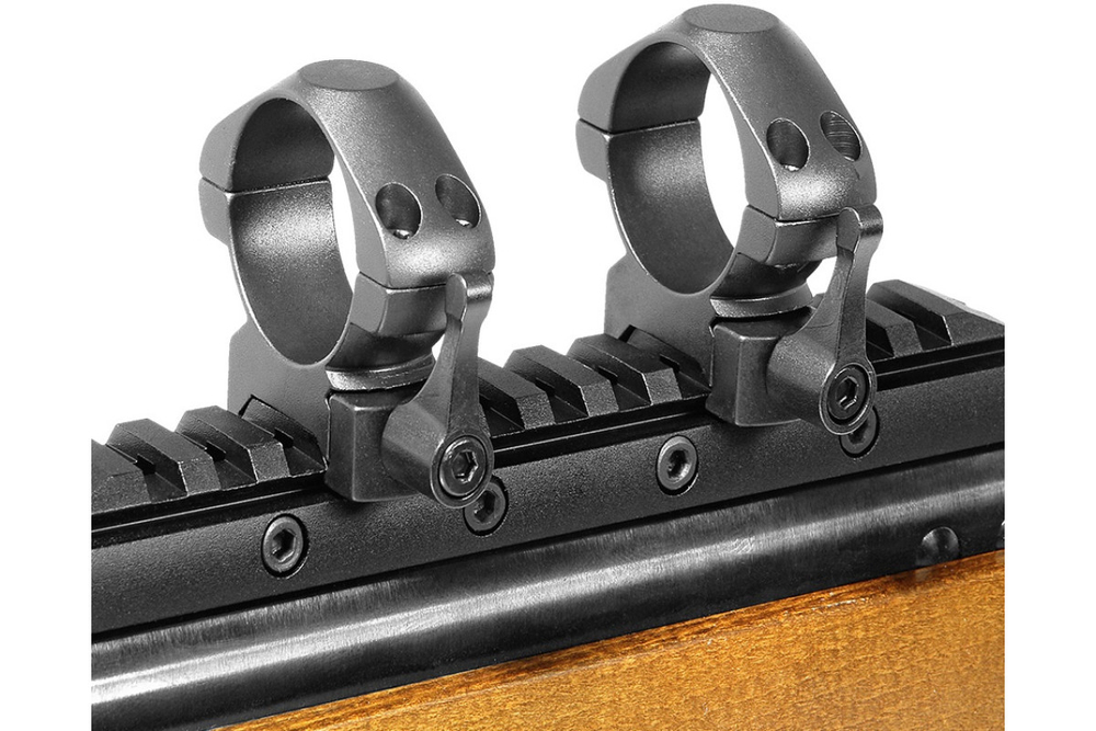 Кольца для прицела Veber E 3021 M Weaver быстросъёмные