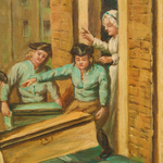 «Сцена старого города»