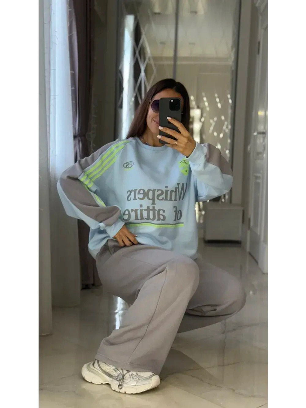 Костюм ATTIRE спортивная двойка свитшот и брюки