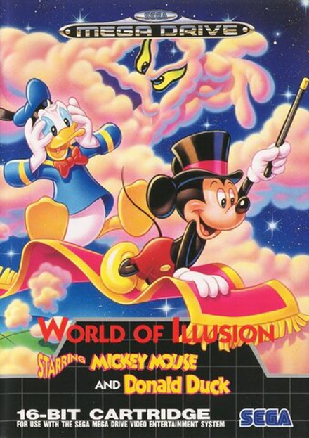 Картридж World of Illusion Starring Mickey Mouse and Donald Duck (Sega Mega Drive)