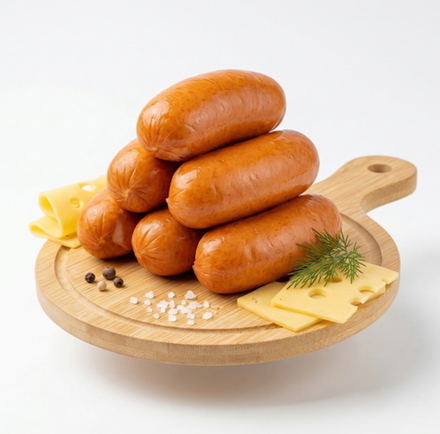 Сардельки с сыром, Ломоносовский МК