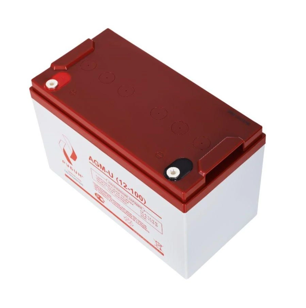 Аккумуляторная батарея Рубин 12V 100Ah AGM