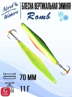 Блесна для рыбалки вертикальная Nord Waters Romb