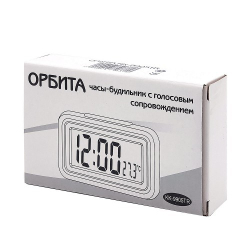 Часы настольные (говорящие, будильник, температура) Орбита KK-9905