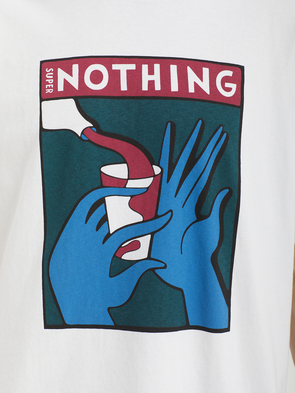 Мужская Футболка Super Nothing