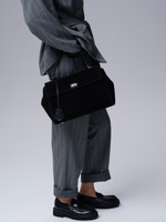 Замшевая сумка Nadi DBR 31356 черный