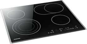 Электрическая варочная поверхность Samsung "NZ64T3536DK", 4 конфорки, черная
