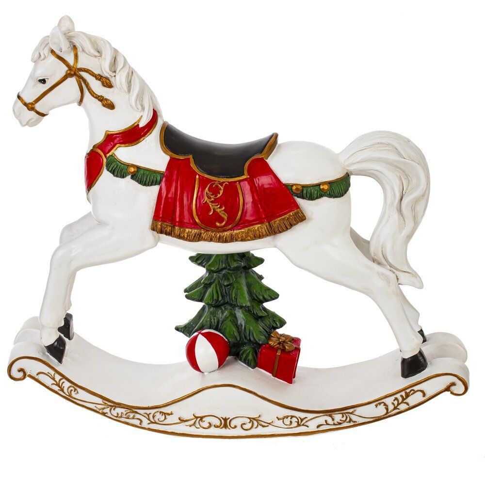 GAEM Фигурка декоративная "Лошадка-качалка", L27 W6 H25 см