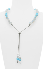 91002714 Колье Роман с камнем