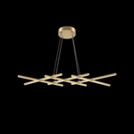 Подвесная светодиодная люстра Maytoni Halo MOD244PL-L50BSK